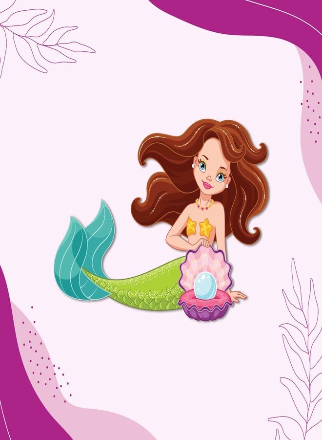 Bhai Please Mermaid Wooden Fridge Magnet (Pack of 1) Fun Comic Character Gift and Decoration - Image 5